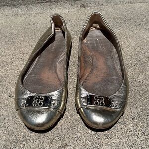 Coach Silver Flats & Loafers 7